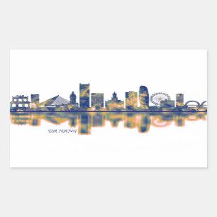 Da Nang Skyline Sticker