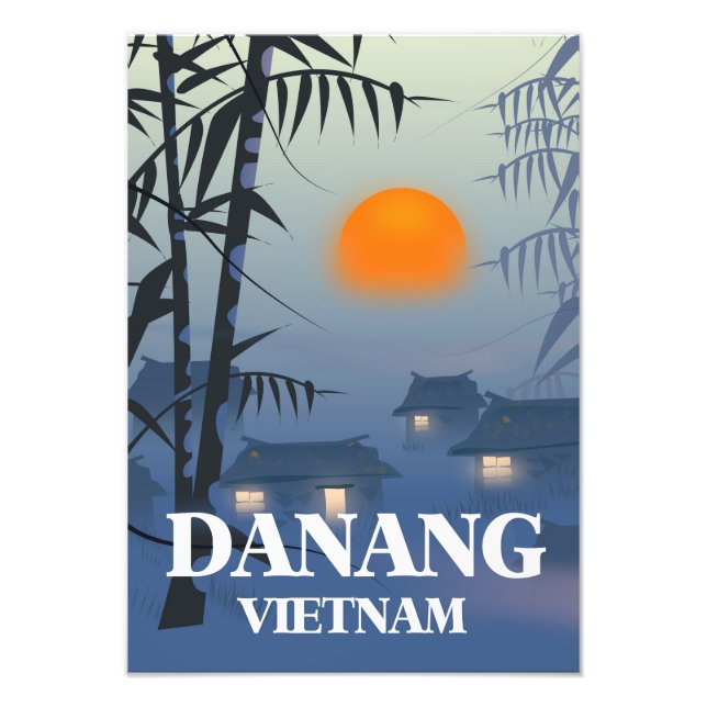 Da Nang Vietnam Travel poster (Front)