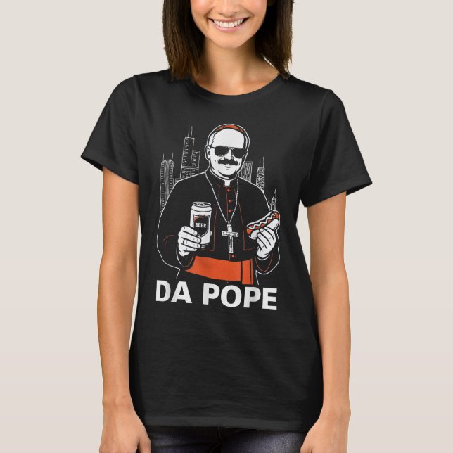 Da Pope America Pope Leo Xiv  T-Shirt (Front)