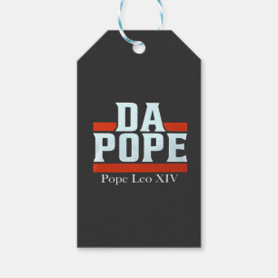 Da Pope From America Chicago Pope Leo XIV Provost  Gift Tags