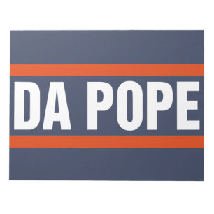 Da Pope From America Chicago Pope Leo XIV Provost Notepad