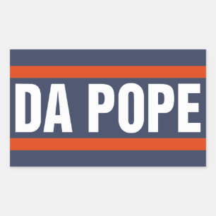 Da Pope From America Chicago Pope Leo XIV Provost Sticker