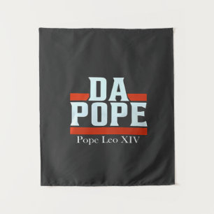 Da Pope From America Chicago Pope Leo XIV Provost  Tapestry