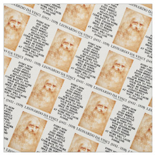 da Vinci Have A Little Relaxation Work Judgment Fabric