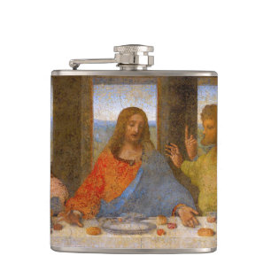 Da Vinci Last Supper Fine Art Classic Hip Flask