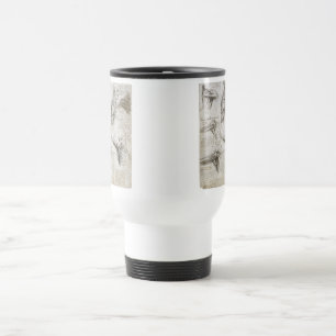 Da Vinci, Leonardo - Study of Anatomy Travel Mug