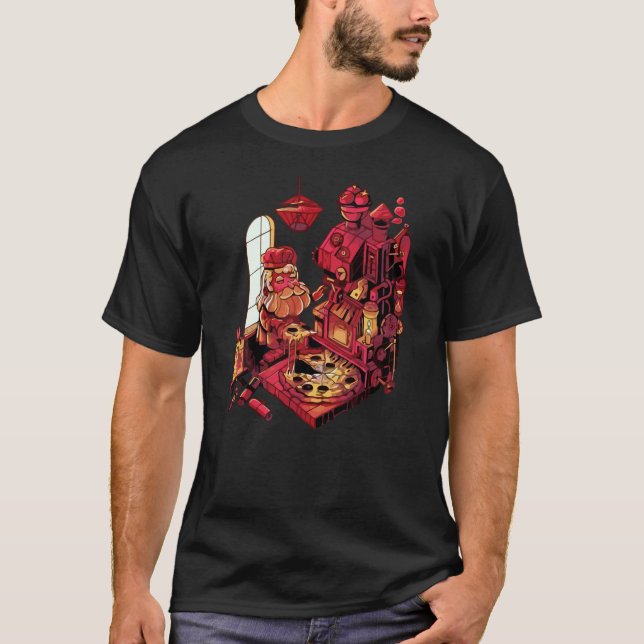Da Vinci Pizza Code T-Shirt (Front)