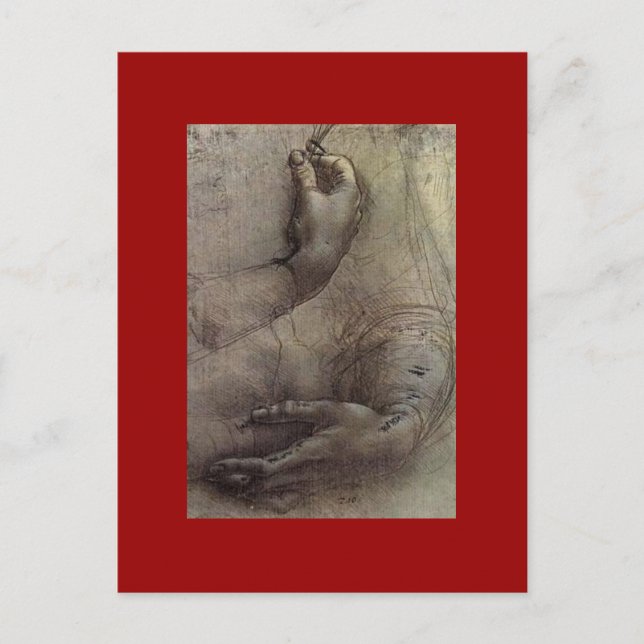 da Vinci Postcard (Front)