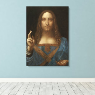 Da Vinci, Saviour of the World, Salvator Mundi Canvas Print