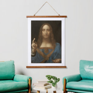 Da Vinci, Saviour of the World, Salvator Mundi Hanging Tapestry