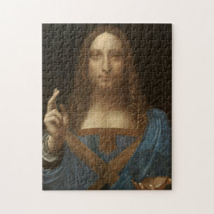 Da Vinci, Saviour of the World, Salvator Mundi Jigsaw Puzzle