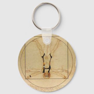 da Vinci Skydiving Keychain