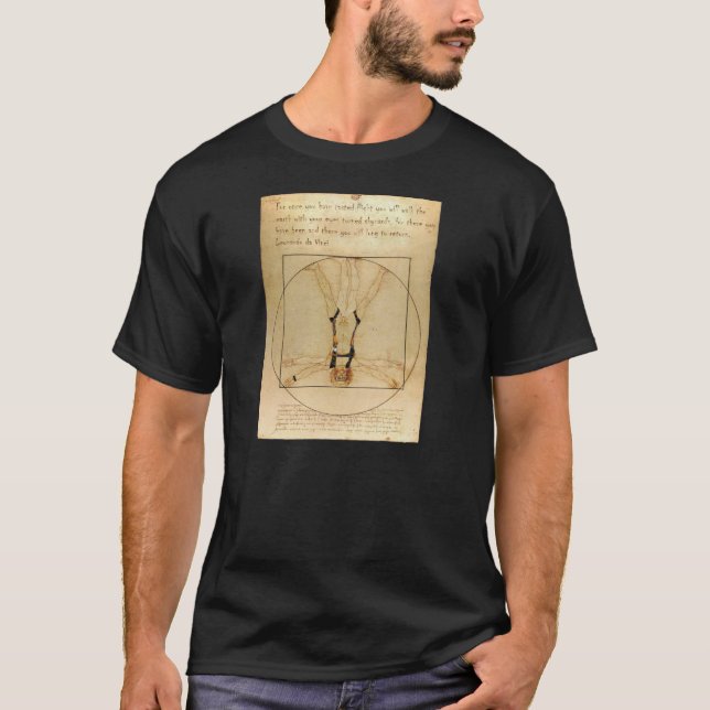 da Vinci Skydiving T-Shirt (Front)