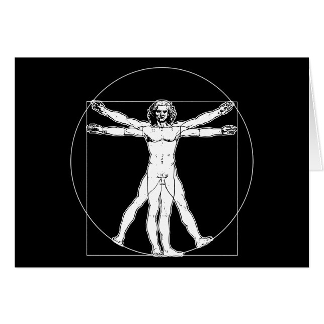 Da Vinci Vitruvian Man (Front Horizontal)
