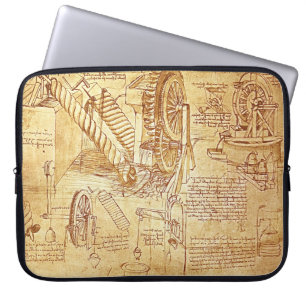 Da Vinci's Notes Laptop Cover