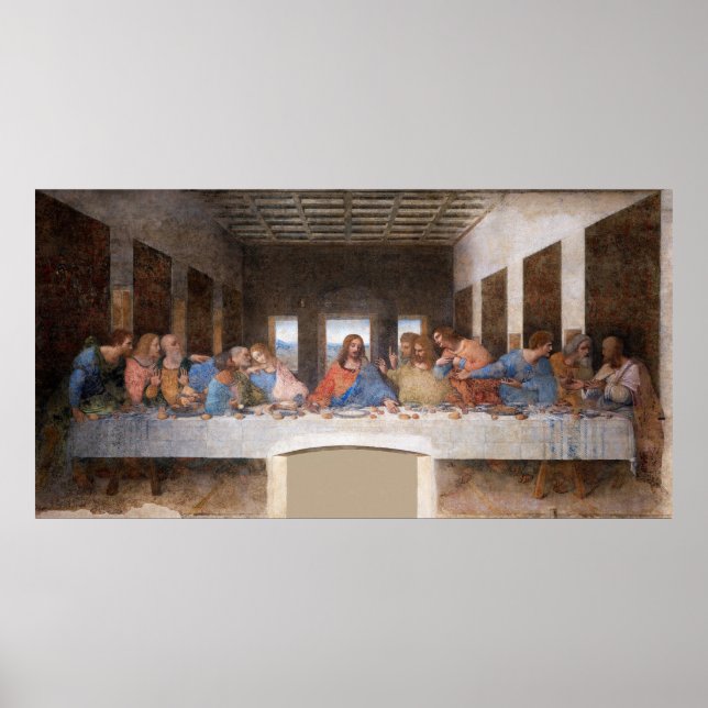 Da Vinci's The Last Supper Poster (Front)