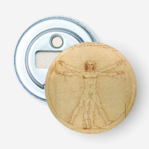 Da Vinci's Vitruvian Man Bottle Opener