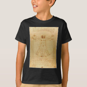 Da Vinci's Vitruvian Man T-Shirt