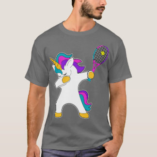 Dab Dabbing Tennis Unicorn Gift Tennis Player gift T-Shirt