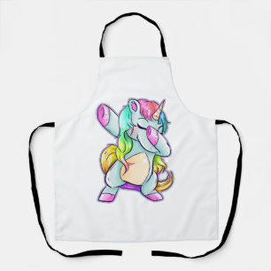 Dab Dabbing Unicorn Apron