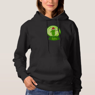 Dab Elf Goblin Snowball Snow Globe Dabbing Christm Hoodie