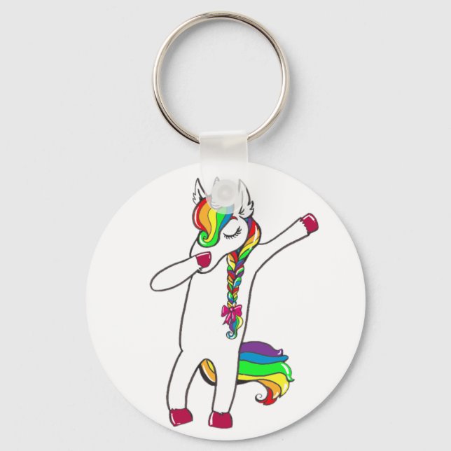 Dab licorne keychain (Front)