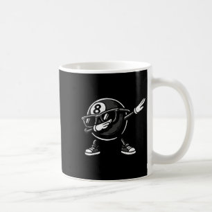 Dabbing 8 Ball Billiard Funny Ol Player Dab Dance  Coffee Mug