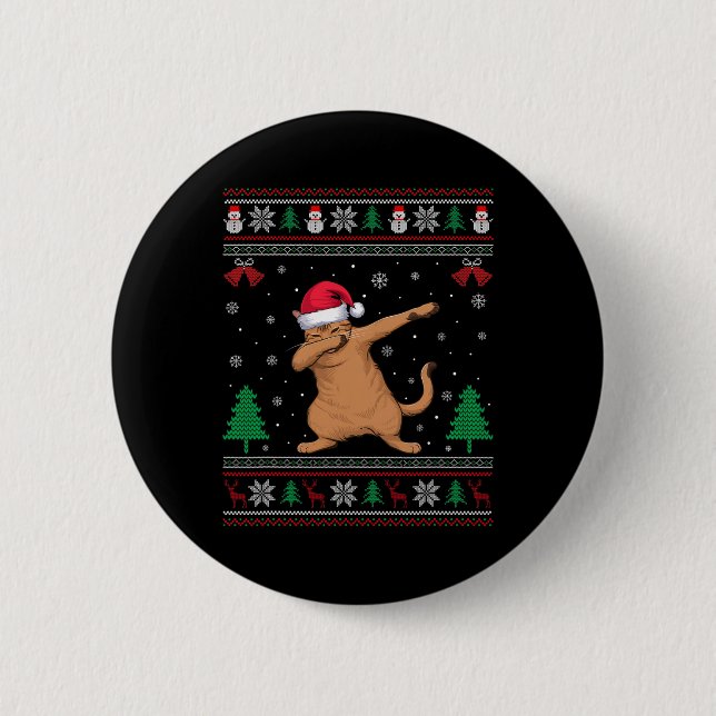 Dabbing A  2 Inch Round Button (Front)