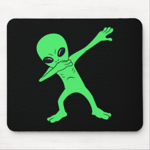 Dabbing Alien Halloween Fun Dab Boys Kids Girl Mouse Pad