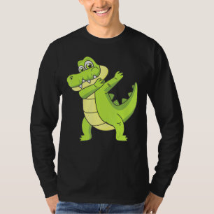 Dabbing Alligator Alligator Graphic T-Shirt