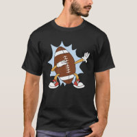 Dabbing American football team sport quarterback p