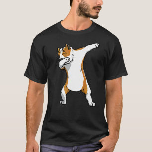 Dabbing American Staffordshire Terrier Dog Dab Dan T-Shirt