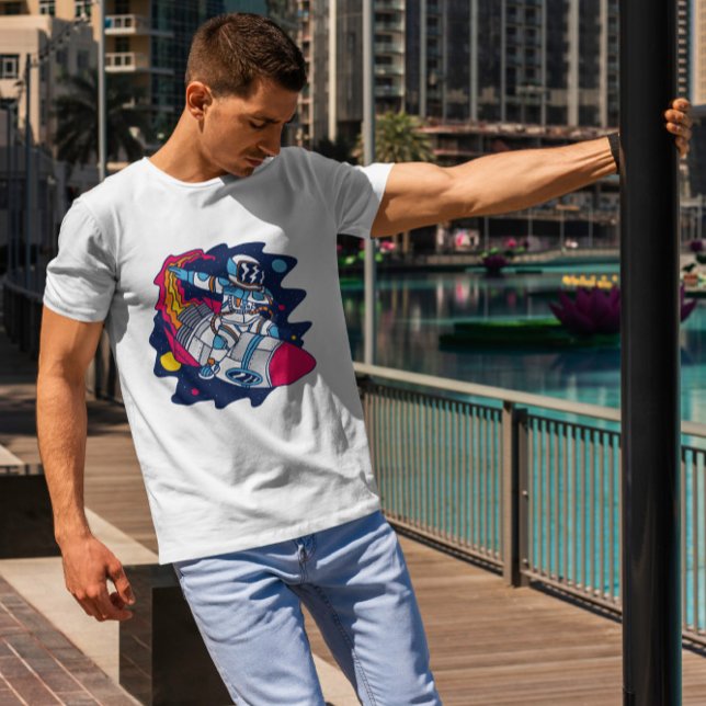 Dabbing Astronaut Space   T-Shirt (Creator Uploaded)