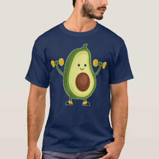 Dabbing Avocado Funny Vegan Food Lover Tee Kids W
