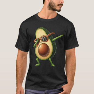 Dabbing Avocado Funny Vegan Vegetarian Food Lover T-Shirt