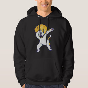 Dabbing Beagle Cool Groovy I Love Dab Dogs Hoodie