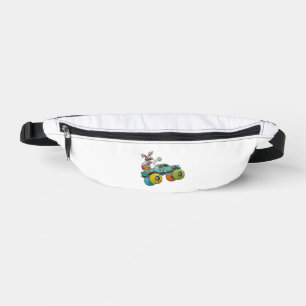 Dabbing Bunny Happy Easter Monster Truck Lovers Ki Fanny Pack