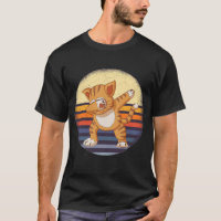 dabbing cat, funny cat dabbing, vintage cat dance