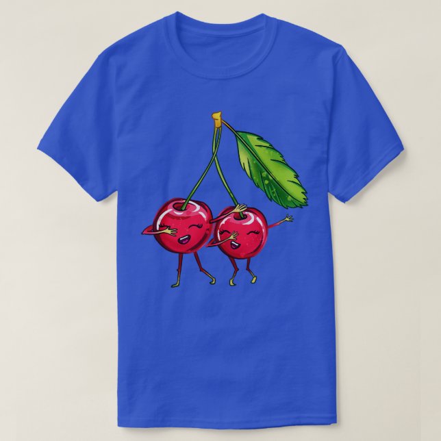 Dabbing Cherries T-Shirt (Design Front)