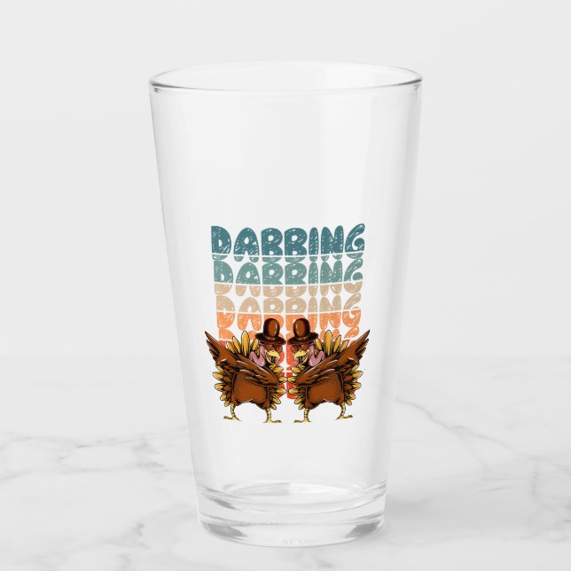 Dabbing Chickens | Funny & Cool Dab Glass (Front)