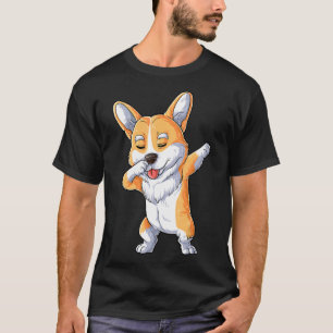 Dabbing Corgi Dog Dab Dance T-Shirt