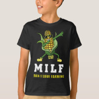 Dabbing Corn Cob Farmer Gift Man I Love Farming