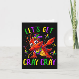 Dabbing Crawfish Costume Kids Toddler Boys Men Mar Card