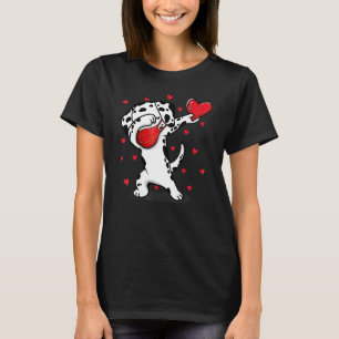 Dabbing Dalmatian & Face Mask Dab Dance Funny Vale T-Shirt