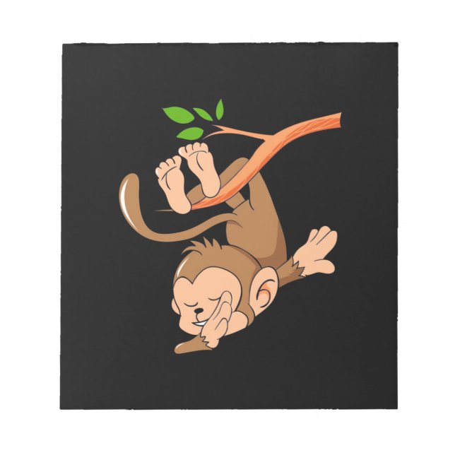 Dabbing Dance Monkey Notepad (Front)