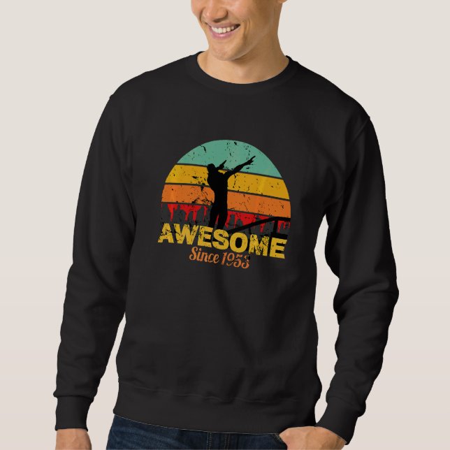 Dabbing Dancer Awesome Since 1953 Sweatshirt (Front)
