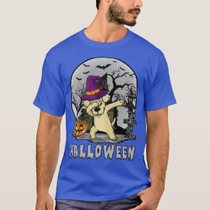 Dabbing Dog Halloween Labrador Retriever Dog Dab H T-Shirt