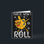 Dabbing Dreidel Ugly Hanukkah Funny Chanukah Men W Card<br><div class="desc">Dabbing Dreidel Ugly Hanukkah Funny Chanukah Men Women Kids</div>