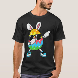 Dabbing Easter Egg for Boys Girls Kids Happy Easte T-Shirt