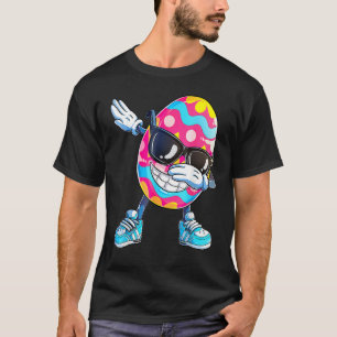 Dabbing Easter Egg Hunter Hunting Dab Sunglasses B T-Shirt